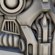 m C7] i vA Futuristic cyborg dice mug (6) - Holder Beer Can Storage Container Tower Soda Box DnD RPG Boardgame 33cl 25cl 12oz 16oz 50cl Beverage W40k 40 000 SciFi Futuristic
