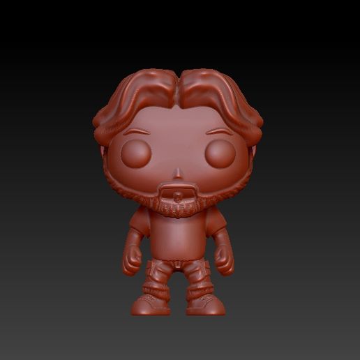 FUNKO POP BOY 3D model
