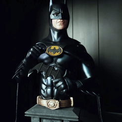 BBP.jpg.png STL file BATMAN 1989 Bust Version・Template to download and 3D print