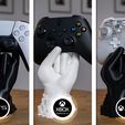 Montage.jpg Hand Controller Holder MK.I Stand PS5 / Xbox Series / Xbox One