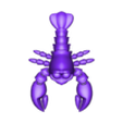 LOBSOK.stl ARTICULATED FLEXI LOBSTER
