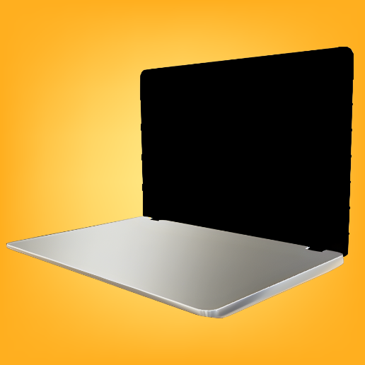 💻 Sleek Modern Laptop 3D Model・ STL File for 3D printing・Cults