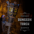 Dungeon-Torch-Sconce-1-IG-Cults.png Torche de donjon I