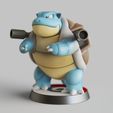 Blastoise.1954.jpg Blastoise - FAN ART - POKÉMON FIGURINE -POKEMON