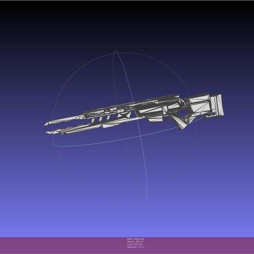 Download OBJ file Murder Drones Uzi Railgun • Object to 3D print ・ Cults