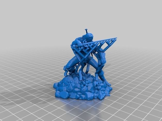 3a6433a9a3ca2eb14ea6c9911d0de69e_preview_featured.jpg Free STL file the witcher gerald・Template to download and 3D print, sullyvan57