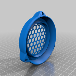 jblcover.png Free STL file Flattened/ polished JBL Charge 3 Covermix・3D print model to download