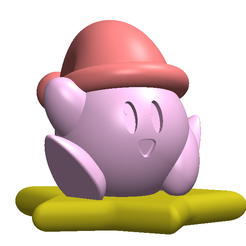 Kirby.png Archivo STL Kirby (versión navidad)・Modelo para descargar y imprimir en 3D, 3DDesignerjuanpa