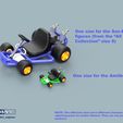 Folie6.jpg Mario Kart 64 Style Go-Kart (for San-Ei Plushs and Amiibos)