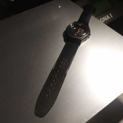 pulseraSw.jpeg Fichier STL gratuit Bracelet Swatch・Objet à télécharger et à imprimer en 3D