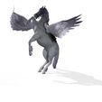 00H.jpg HORSE - PEGASUS - HORSE - DOWNLOAD Pegasus horse 3d model - animated for blender-fbx-unity-maya-unreal-c4d-3ds max - 3D printing HORSE HORSE PEGASUS