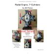 Manual-01.jpg STL file Radial Engine, 7-Cylinders, Cutaway・Template to download and 3D print