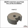 BOFU_motor_adapter_roller_blind_part2.jpg BOFU motor adapter Roller Blind