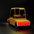 untitled7.png lowpoly yellow car