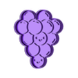 1.stl Grape Cookie Cutter, Biscuit Cutter