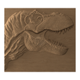 SKU-_02_front_oak.png 霸王龙头部浮雕 - 3D STL 模型