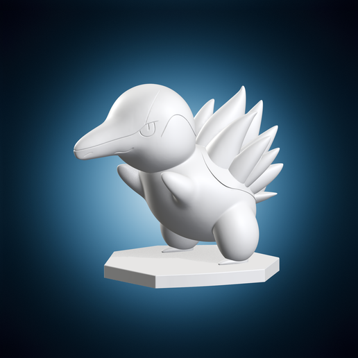 Cyndaquil Pokemon Creature Miniature Model