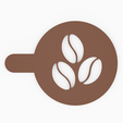 coffee-bean-stencil1.png Coffee Beans Coffee Stencil Template