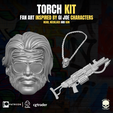9.png Torch Kit, Fan Art for Action Figures