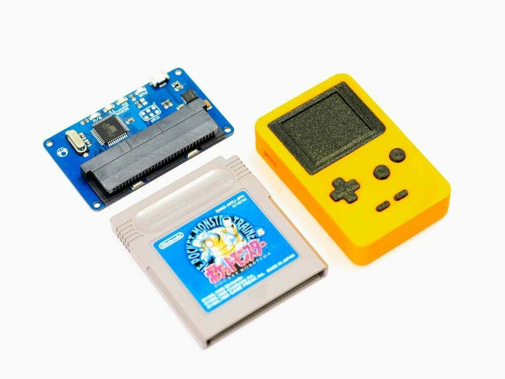 Télécharger fichier STL gratuit GB Cart Flasher Affaire Game Boy