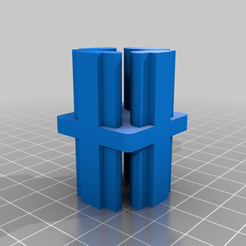 VSlotDual_v2.png Fichier 3D gratuit Fente en V Double Union 30x30・Design imprimable en 3D à télécharger