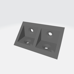 Corner_Bracket2.png Download free OBJ file Corner Bracket for Office Desk • 3D printer model, byJaimeLopes