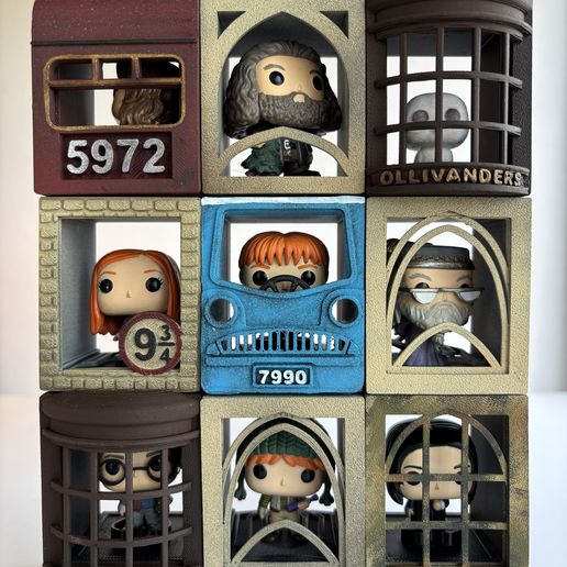 Funko Mini Display Box (free 3 boxes) 3D model