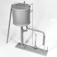 Water-Tower-02-05.jpg Cylindrical Sectional Water Tower - OO Gauge / 1:76 Scale