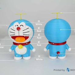 IMG_0049.jpg Archivo STL gratis 86Duino Doraemon Parte 2 / 哆啦A夢 / ドラえもん・Diseño imprimible en 3D para descargar, 86Duino