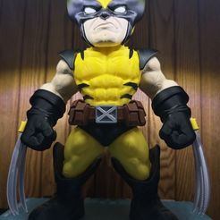 WOLVERINE Fan art (no ams-multiparts/3mf)