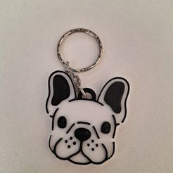 Bulldog.jpg French Bulldog Keychain