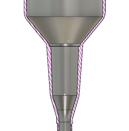 Dog_Filter_v3_-_Cross_Section.png Brita Filter Funnel (with pop bottle threads)