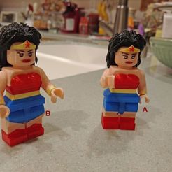 IMG_20180509_211641.jpg Fichier STL gratuit Lego Wonder Woman 2X・Plan imprimable en 3D à télécharger, johnmcwgeo