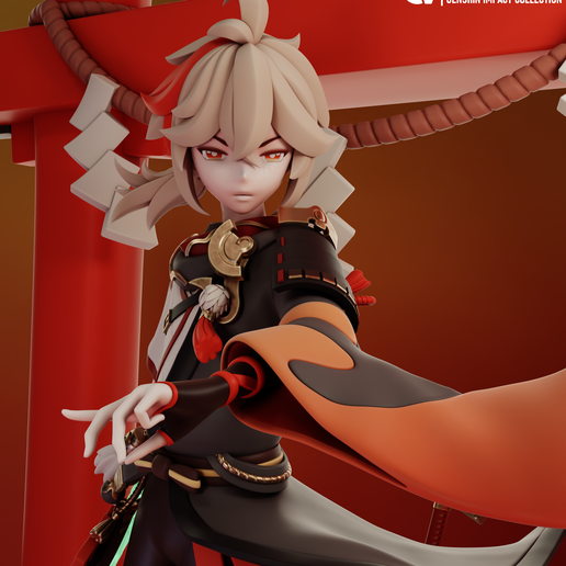 ♂️ Kaedehara Kazuha 2 | Genshin Impact・ 3D File for 3D