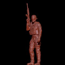 BPR_Render2.jpg STL file MODERN AMERICAN SOLDIER WITH GUN・3D printer design to download