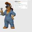 Captura-de-pantalla-2026-07-20-205941.png Wildcat STL + 3MF Multicolor | Retro Infinity