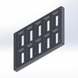 Miniatures-Storage-40mm-x-20mm-Rectangular-Base-x10.jpg Miniatures Storage Tray, 40mm x 20mm Rectangular Base x 10, ShoeBox Miniatures Storage System