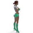 6.14.jpg POSE N6 ATTRACTIVE SEXY WOMAN MINIATURE 3D PRINT MODEL