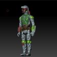 ScreenShot991.jpg Star Wars .stl Bobafett.3D action figure .OBJ Kenner style.