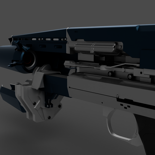 🎭 Pulse Rifle (AR1) from Half Life: Alyx・ 3D File for 3D printing・Cults