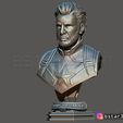 02.JPG Captain America Bust - with 2 Heads from Marvel