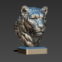 12.jpg Archivo STL Leopardo de las nieves Irbis・Objeto imprimible en 3D para descargar, guninnik81