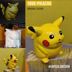pikachu_pokemon.jpg STL file 1998 pikachu・Model to download and 3D print