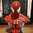 8375398b-5746-4854-bf4d-c5b3d31ae681.png STL-Datei Büste Spiderman kostenlos・Vorlage für den 3D-Druck zum herunterladen