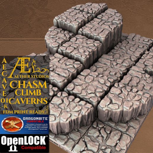 AECAVE01-K - Chasm Climb Caverns