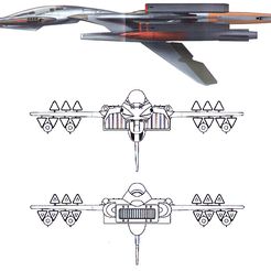 fighter_cosmopulsar.jpg Cosmo pulsar fighter from Star Blazer's ( Space Battleship Yamato Resurrection)