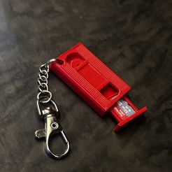IMG_8594.jpg VHS Tape Keychain for MicroSD Card (Family Souvenir)