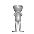 Vaso_06_Gris_1.jpg JARRÓN MACETA ROBERT 06 - VASE FLOWERPOT ROBERT 06