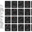 all-24-tracks-4.jpg Formula 1 Circuits | 3D Printable Display Models