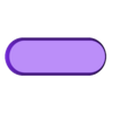 70x25mm_Biker_8x3.stl Plain Oval MagBase (3mm thick magnets)